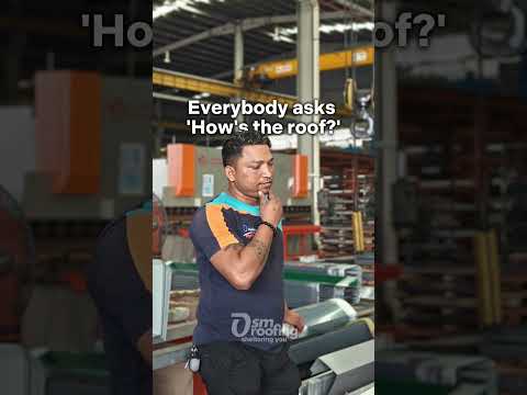 Oh okay… so, how’s the roof then? 😂