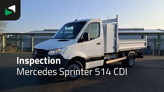 شاحنة قلابة < 3.5طن Mercedes-Benz Sprinter 514 CDI Automatik Kipper 3,5t AHK Doppelbereifung Klima | صورة 4 - Autoline