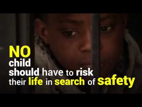 Kinder auf der Flucht