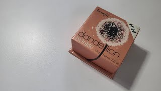 [心得] 包裝控會愛的benefit 浦公英蜜粉盒mini