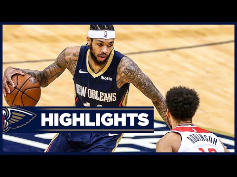 Highlights: Brandon Ingram puts up 32 points vs. Washington Wizards 1-27-21