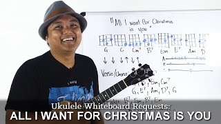 Ukulele Whiteboard Request - All I Want for Christmas is You