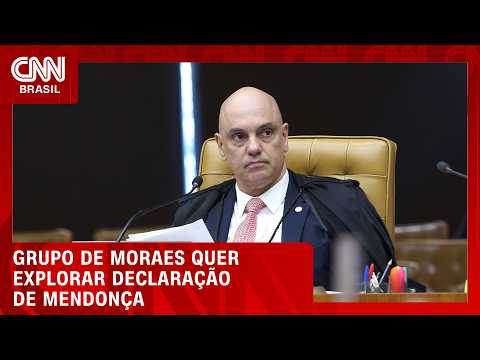 Grupo de Moraes quer explorar declaração de Mendonça sobre Gonet | BASTIDORES CNN