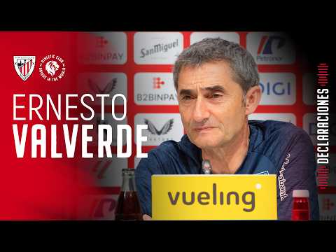Imagen de portada del video 🎙️Ernesto Valverde | pre Deportivo Alavés-Athletic Club | LaLiga 2025-26 J34