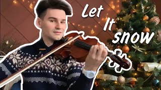 LET IT SNOW ❄️ Christmas violin cover- Frank Sinatra #letitsnow #violin #violincover #christmasmusic