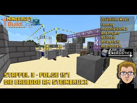 Let´s Play Buildcraft [HD] S03E157 - Die Baubude am Steinbruch