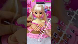 Download lagu Satisfying With Unboxing Doll Makeup Set Toys, ASMR Video #shorts mp3