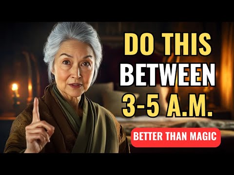 If You Wake Up Between 3AM & 5AM, DO THESE 3 THINGS! |Buddhist Wisdom
