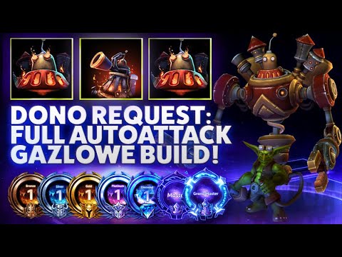 Gazlowe RoboGobo - DONO REQUEST: FULL AUTOATTACK GAZLOWE BUILD! - Bronze 2 Grandmaster S3 2022