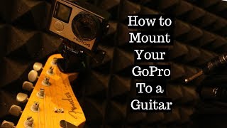 Video thumbnail for HOW TO MOUNT GOPRO ON A GUITAR: The Most Secure Method! by Music Bliss Malaysia