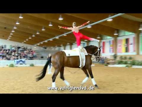 Lara Thiel - Female 14 - DJM Voltigieren München 2018