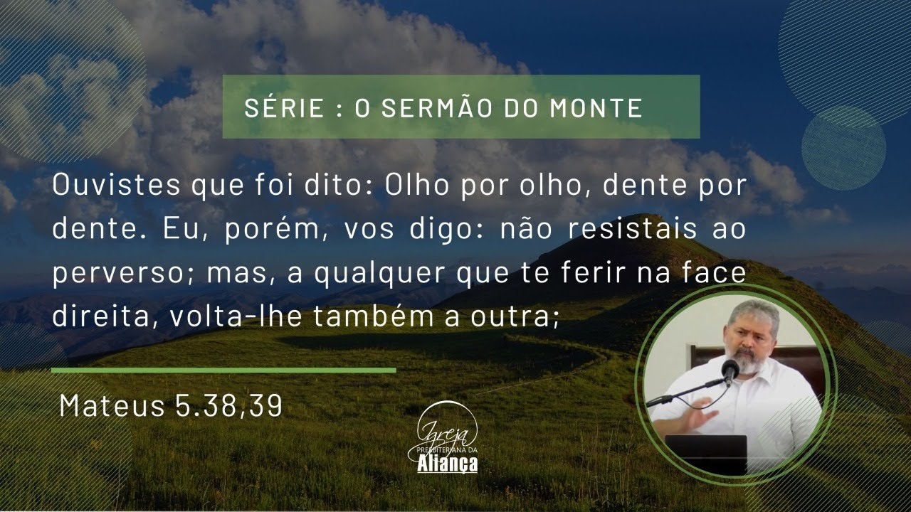 Devocional - Sermão do Monte: Mateus 5:38-39