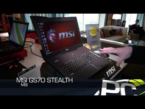MSI GS70 Stealth 17-in Haswell Gaming Thin and Light Notebook - CES 2014