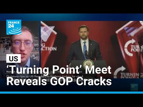 Divisions Ripe at Turning Point USA’s AmericaFest Convention • FRANCE 24 English