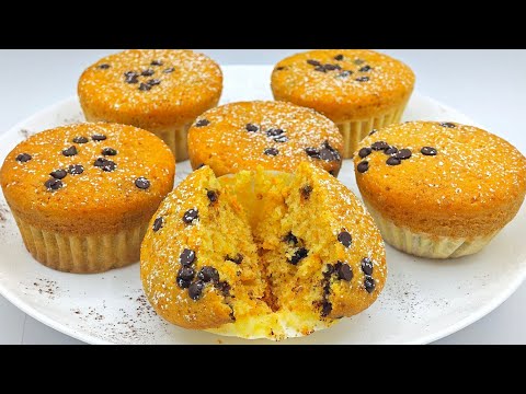 muffins di zucca con gocce di cioccolato