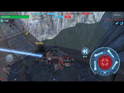 War Robots - failed suicide attempt in map