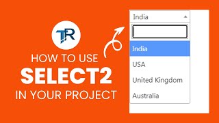How to use select2 in your project |  how to create dropdown with sear