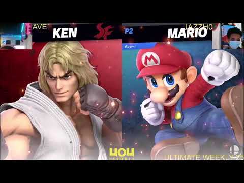4o4 Ultimate Weekly XXV - ARK| Jahzz0 (Ken) vs VA| Ave~ (Mario) - Grand Final