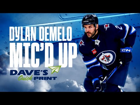 Best of Dylan DeMelo mic'd up at an NHL practice!