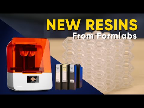Product Feature: Formlabs Flexible 80a, BioMed Clear / Amber Resins