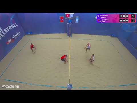 16:55 A. Kandyba / I. Korenev - I. Laponohov / O. Kulyk 03.10.2022 | Winners Beach Volleyball