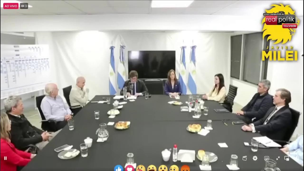 Javier Milei presentó su programa de gobierno: "Reforma completa del estado"