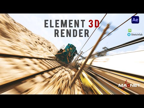 #videocopilot #element3d  #render  II The last train teaser II #aftereffect  effect