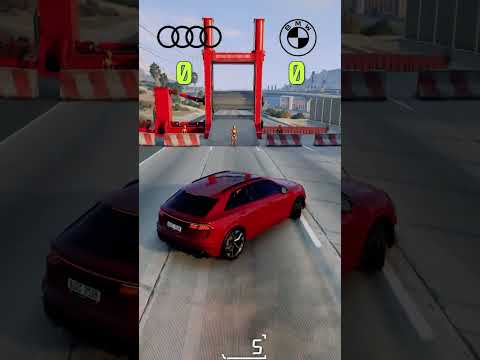 🔥 Masini Testate - AUDI RSQ8 vs BMW X6M –  #beamng #beamngdrive #bmw #audi #gaming  #automobile  🔥