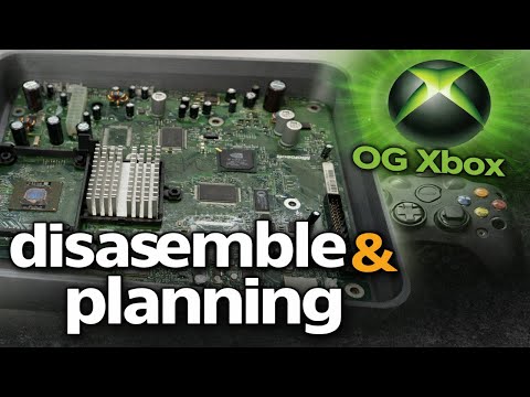 OG Xbox Modding Series | Disassemble & Planning a Custom 3D Printed Case