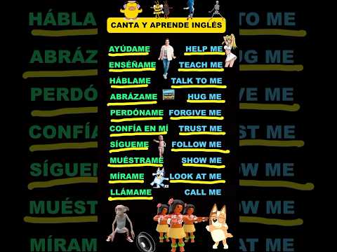 CANTA Y APRENDE INGLÉS #ingles #inglesencasa #inglesonline