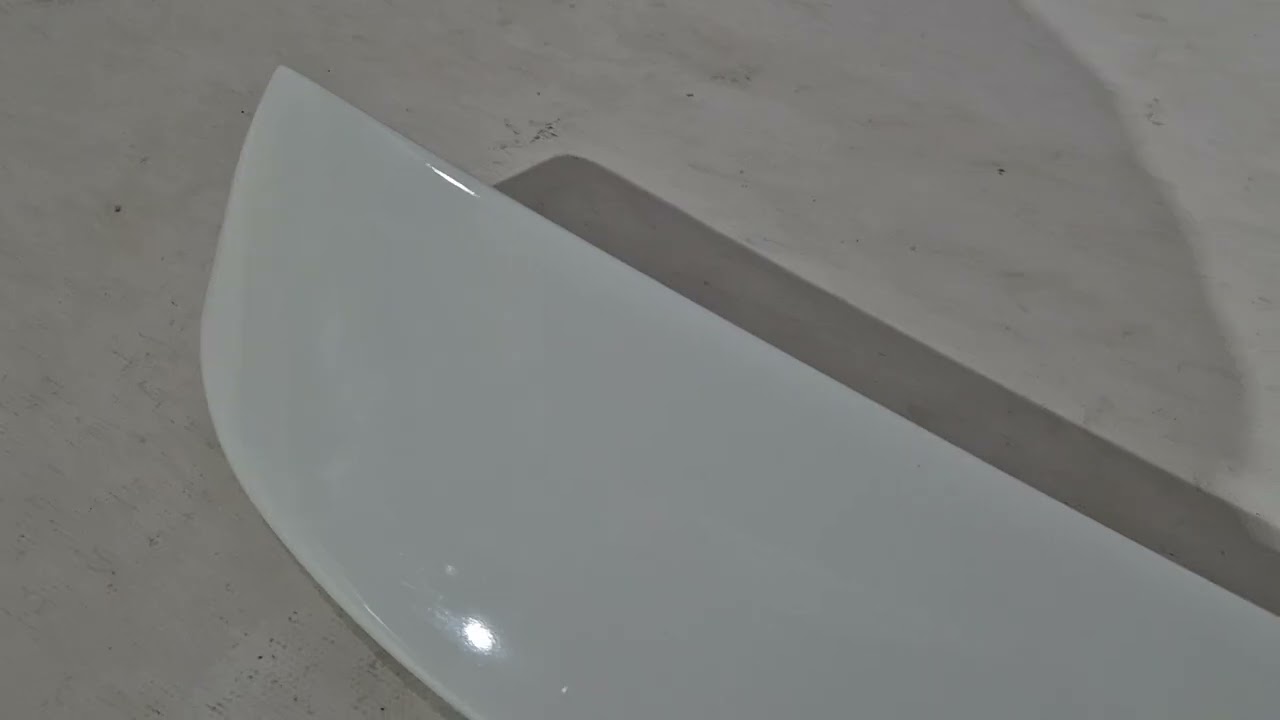 Спойлер ABS (Білий глянець) Video 1