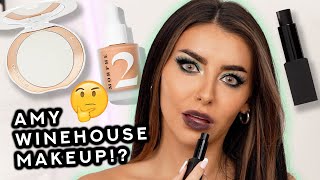 Wait...BLACK Tinted Lipstick!? Testing NEW Makeup (Amy Winehouse, Morphe, Tilbury..)