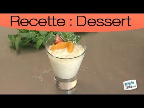 Cuisine : comment faire un riz au lait à l'orange