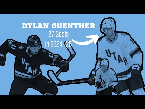 Dylan Guenther's 27 Goals in 2024-25 | Utah Hockey Club's Sniper & Franchise History Maker