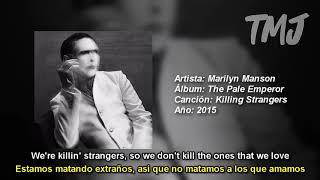 Letra Traducida Killing Strangers de Marilyn Manson