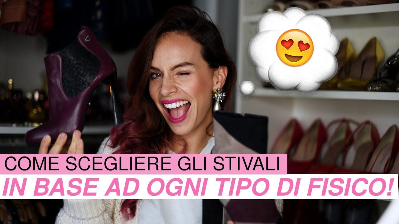 STIVALI! Come scegliere i più adatti al proprio fisico!