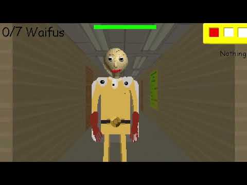 Baldi Saitama's Basics in Waifus and Lolis - Baldi's Basics V1.4.1 Mod