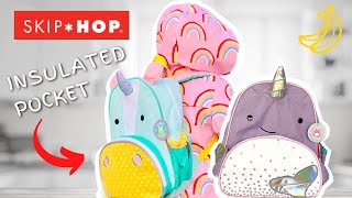 Skip Hop Zoo Toddler & Preschooler Backpack Bag | Best Backpack for Kids under 5 | Insulated Pocket!