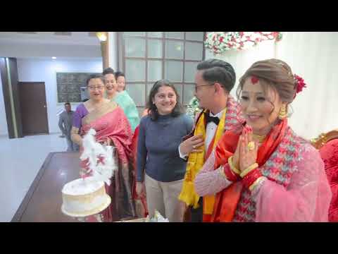 Binit & Sneta Wedding  Reception Video