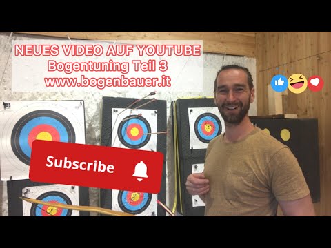Bogentuning Teil 3 - Wurfleistung optimieren und feintillern Selfbow Osage - Tutorial - Samuel Röck