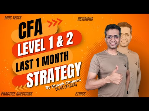 CFA LEVEL 1 & 2 AUG 25 | LAST 1 MONTH STUDY STRATEGY | HOURS, MOCK, TIPS & ALL YOU NEED TO KNOW!!!
