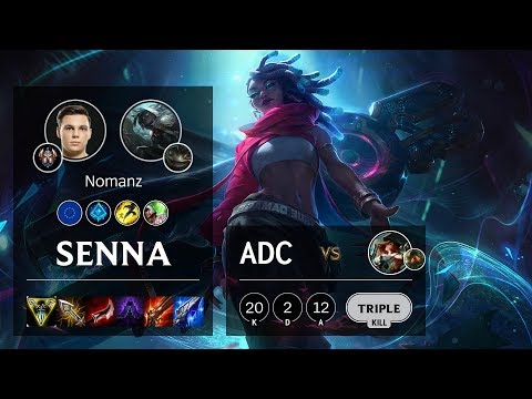 Senna ADC vs Miss Fortune - EUW Challenger Patch 10.3