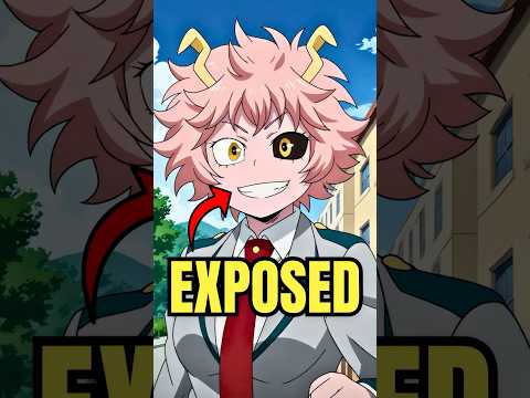 Why Mina Ashido Looks Like That | My Hero Academia #shorts #mha #anime