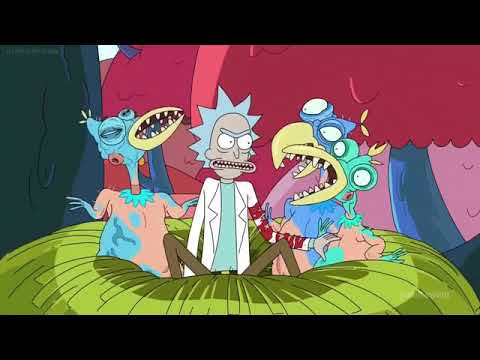 Rick and morty rick gets his arm ripped off