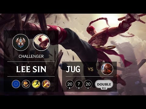 Lee Sin Jungle vs Gragas - EUW Challenger Patch 9.14