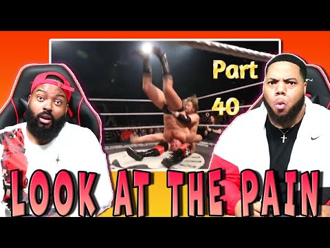 INTHECLUTCH REACTS TO OH MY GOD WRESTLING HIGHLIGHTS PART 40
