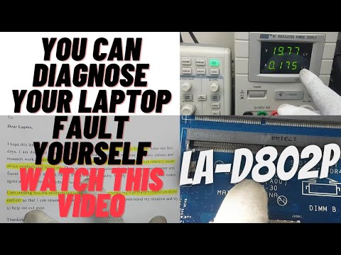 Chiplevel Laptop Repairing Training Practical Hp 15 No Light on DC Jack Dead Motherboard Part 1