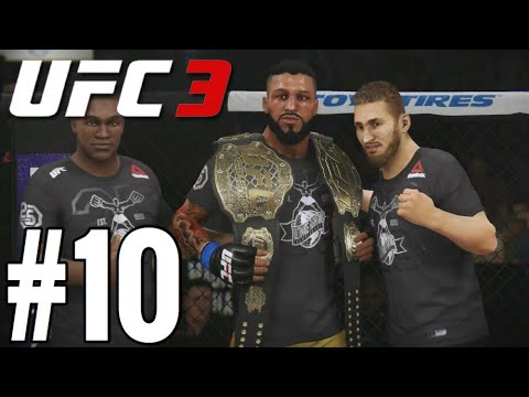 UFC 3 Lightweight Career Mode Walkthrough Part 10 - 5 ROUND SUPERFIGHT!
