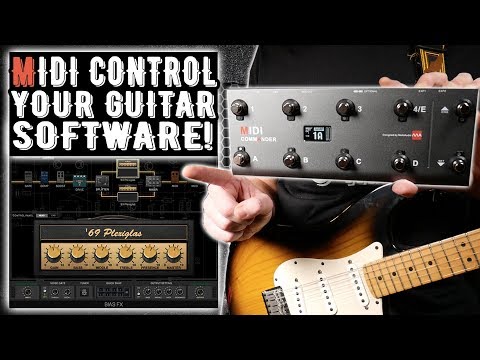 MIDI Control Your Guitar Software Plugins! Melo Audio Midi Controller Review