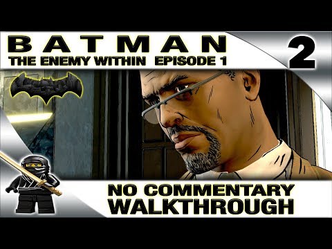 BATMAN The Enemy Within Walkthrough Part 2- No Commentary - Telltale Season 2 Episode 1